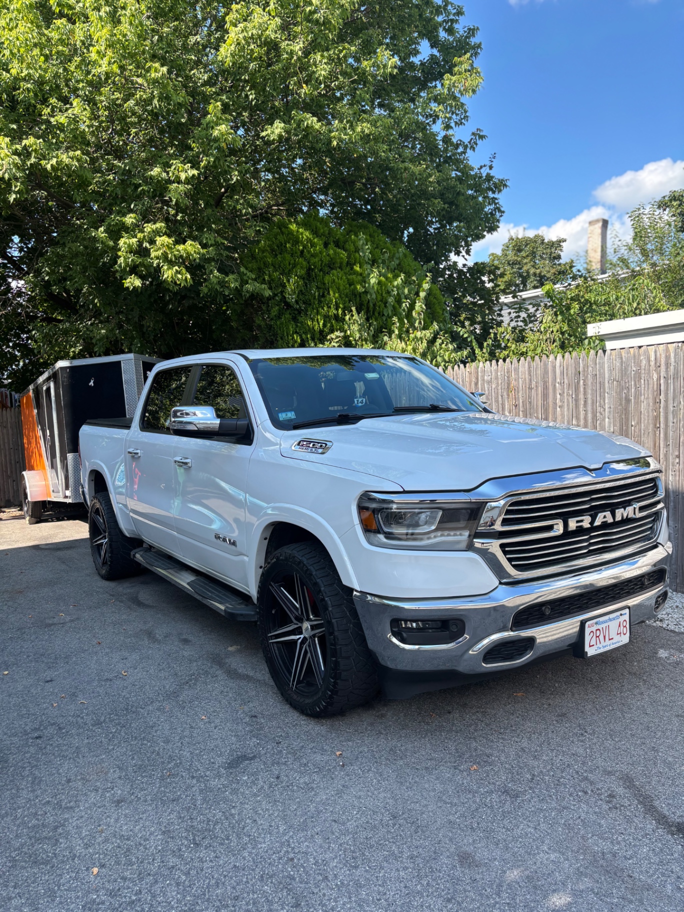 White Ram 1500 after detail